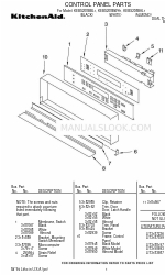 KitchenAid KEBS208BAL1 Parts List