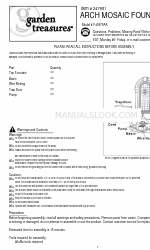 Garden Treasures F40979AA Instrucciones de montaje