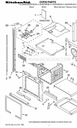 KitchenAid KEBS208DBL10 Daftar Bagian