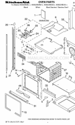 KitchenAid KEBS208DBL11 Lista de peças