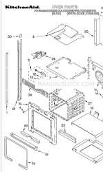 KitchenAid KEBS208DBL6 Liste des pièces