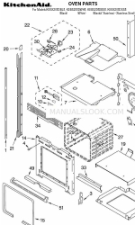 KitchenAid KEBS208DBL8 Teileliste