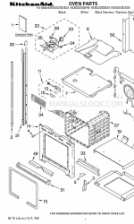 KitchenAid KEBS208DBL9 Lista de piezas