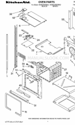 KitchenAid KEBS208DWH2 Parts List