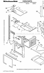 KitchenAid KEBS208DWH4 Liste des pièces