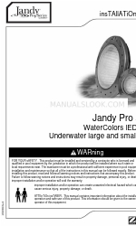Jandy Jandy Pro Series Installatiehandleiding