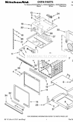 KitchenAid KEBS208SBL04 Список деталей