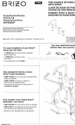 Brizo ARTESSO 62525LF-PC Manual de início rápido