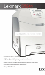 Lexmark C524dn Specifiche tecniche