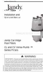 Jandy Versa-Plumb CV460 Panduan Instalasi dan Pengoperasian