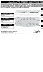 Jandy AquaLink RS All Button Karta szybkiego przeglądu