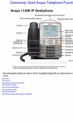 Avaya 1140E クイックマニュアル