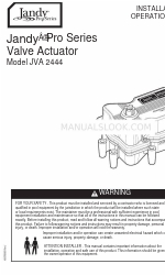 Jandy JVA 2444 Pro Series Посібник з монтажу та експлуатації