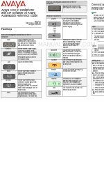 Avaya 1230 Manual de consulta rápida