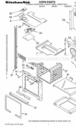 KitchenAid KEBS277DAL4 Lista de piezas