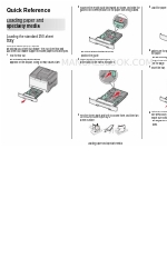 Lexmark C534dn Snelle referentie