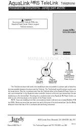 Jandy AquaLink RS Instruções de instalação