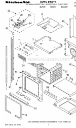 KitchenAid KEBS277DBL7 Liste des pièces