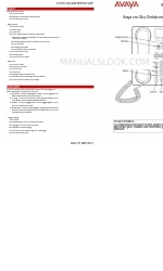 Avaya 1408 Kurzreferenz-Handbuch