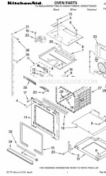 KitchenAid KEBS277SBL00 Перелік деталей