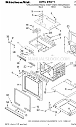 KitchenAid KEBS277SBL02 Lista de peças