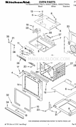 KitchenAid KEBS277SBL04 Перелік деталей