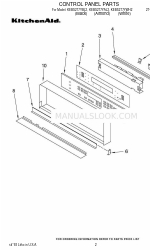 KitchenAid KEBS277YAL2 Lista części