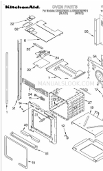 KitchenAid KEBS278DBL1 Lista de piezas