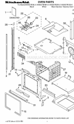 KitchenAid KEBS278DBL10 Lista de peças