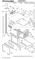 KitchenAid KEBS278DBL11 Перелік деталей