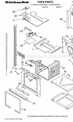 KitchenAid KEBS278DBL4 Lista de peças