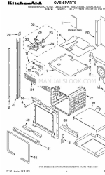 KitchenAid KEBS278DBL7 Lista de piezas