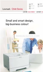 Lexmark C544N - Color Laser Printer 데이터시트