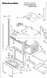 KitchenAid KEBS278DSS6 Liste des pièces