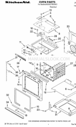 KitchenAid KEBS278SSS03 Liste des pièces