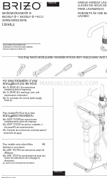 Brizo Litze 65035LF Series Handmatig