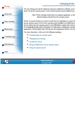 Lexmark C720 SERIES Setting Manual