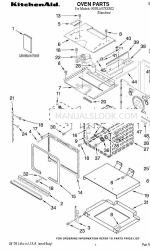 KitchenAid KEBU107SSS02 Liste des pièces