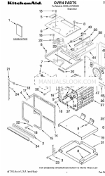 KitchenAid KEBU107SSS03 Список деталей