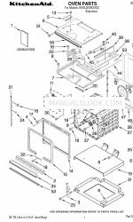 KitchenAid KEBU208SSS02 Список деталей