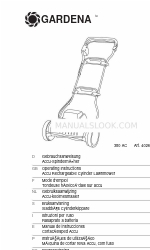 Gardena 380 AC Panduan Petunjuk Pengoperasian