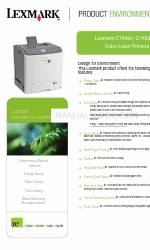 Lexmark C746dn Дополнительное руководство