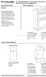 KitchenAid KEMS308S Dimensões do produto