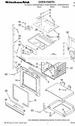 KitchenAid KEMS308SBL02 부품 목록