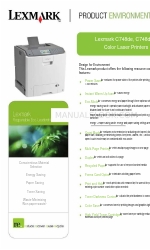 Lexmark C748de Beknopte handleiding