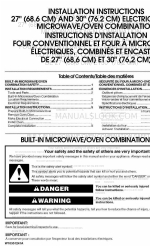 KitchenAid KEMS309BBL00 Manuel d'instructions d'installation