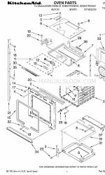 KitchenAid KEMS378SBL02 Lista de peças