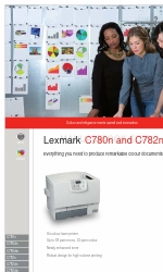 Lexmark C782n Spezifikationen