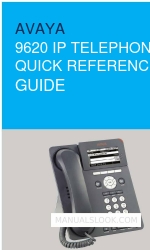 Avaya 9620 Deskphone Edition 빠른 참조 매뉴얼