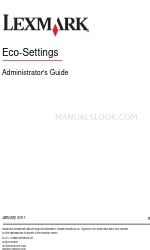 Lexmark C792 Family Administrator's Manual